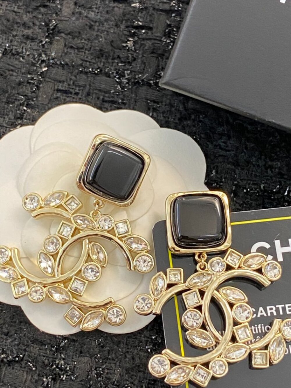 Chanel Stud Earrings - Picture 9 of 9